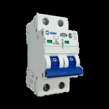 INTERRUPTOR TM 2X16A BAW 4,5Ka