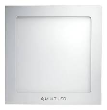 PANEL LED 24W CUADRADA FRIA MULTILED 1920 LUMEN PLAFON APLICAR
