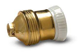 PORTALAMPARA BRONCEADO VINTAGE CHAPA E27