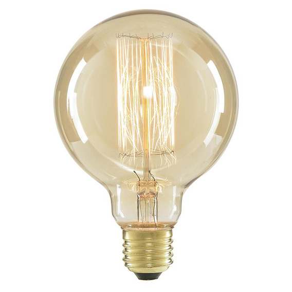 LAMPARA GLOBO VINTAGE FILAMENTO 25W G95 INTERELEC 40 Lm (copia)