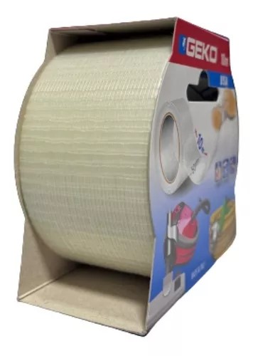 CINTA DUCt tape BLANCA 50mm X 10MTS geko Italy