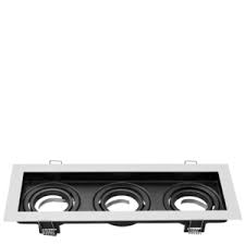 ARTEFACTO MACROLED EMBUTIR X3 DICRO BLANCO