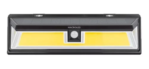 APLIQUE SOLAR 1000Lm CALIDO 10W MACROLED