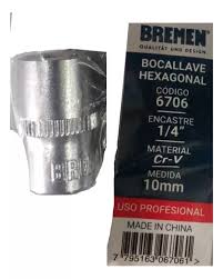 BOCA LLAVE HEXAGONAL 1/4" 13MM BREMEN (copia)