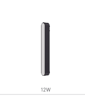 APLIQUE CABEZAL SKYLINE 12W 22CM 2700K MACROLED