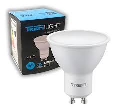 DICROICA LED GU10 7W 6000K 110º 560LMS TREFI