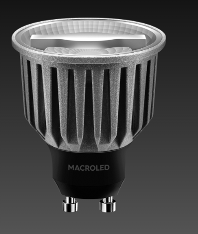 Dicroica Macroled aluminio gu10 5w  dimerizable