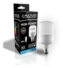Lampara Alta Potencia 35w Luz Fria Multiled Blanco Frío