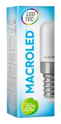 LED PERFUME OPAL 1.8W E14 6500K FRIA MACROLED