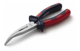 Pinza De Punta Media Caña Curva Bremen 1000v 8 Profes