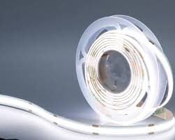 Tira Led Cob Rollo 5 Mts Flexible Interior 12v Blanco Frío
