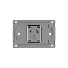 TAPA Tomacorriente Simple 250v 20a Milan Macroled NEGRO (copia)