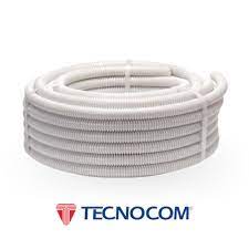 [CLV2225] CAÑO CORRUGADO LIVIANO 7/8 PVC 25MTS TECNOCOM