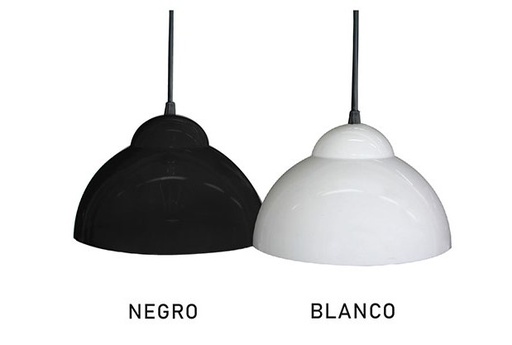 [00425B] COLGANTE CRYSTAL COLORS CAMPANA BLANCO