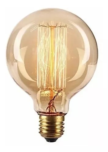 [G125] LAMPARA GLOBO VINTAGE 25W FILAMENTO ANTIGUO G125