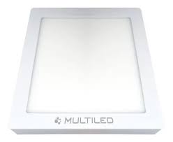 [MULTI128SN18C] PANEL LED 18W CALIDO CUADRADO APLICAR MULTILED 1440 Lm