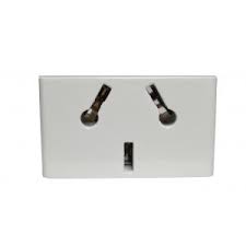 [320502] MODULO TOMACORRIENTE BLANCO EXULTT DUNA