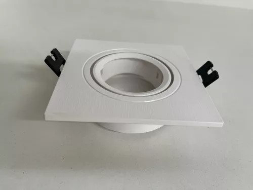 [AERDX1BALUC] SPOT DICRO EMBUT CUADRADO BCO METAL MACROLED