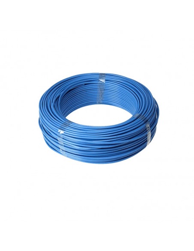 [CF252] CABLE UNIPOLAR 2.5mm CELESTE ANTILLAMA MARCA PROPIA