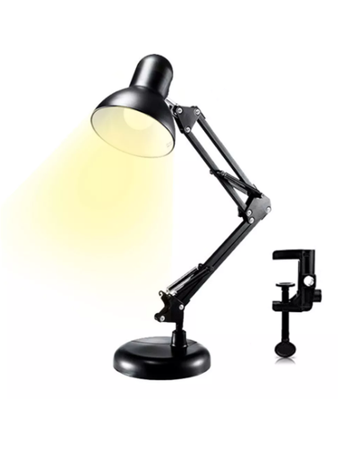 [107P] LAMPARA PIXAR ARTICULADA E27 METAL BASE Y MORZA