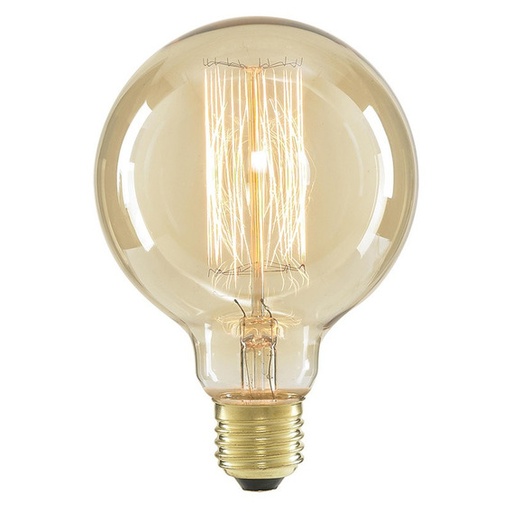 [ANTG95] LAMPARA GLOBO VINTAGE FILAMENTO 25W G95 INTERELEC 40 Lm (copia)