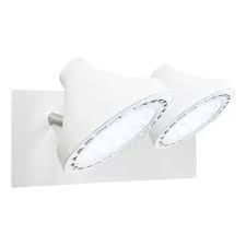 [S216B] SPOT OSLO 2X AR111 180X320 FERROLUX BLANCO