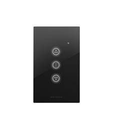 [DIMTSX1N] TECLA ROMA SMART NEGRA VIDRIO 1 CANAL DIMERIZABLE MACROLED