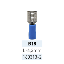 [B18] TERMINAL PREAISLADA 6.3MM LCT