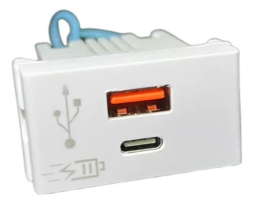 [E00815C] MODULO CARGADOR USB C + A 3A 1 MOD JELUZ GENERICO (copia)