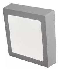 [GPSI6WCC] PLAFON LED 6W PLASTICO CUADRADO CALIDO ETHEOS