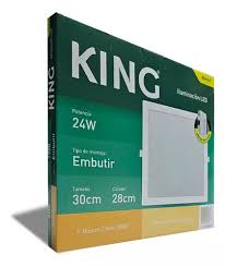 [kcfp24c] Panel King Redondo De 6w Para Embutir Luz Calida PVC (copia)