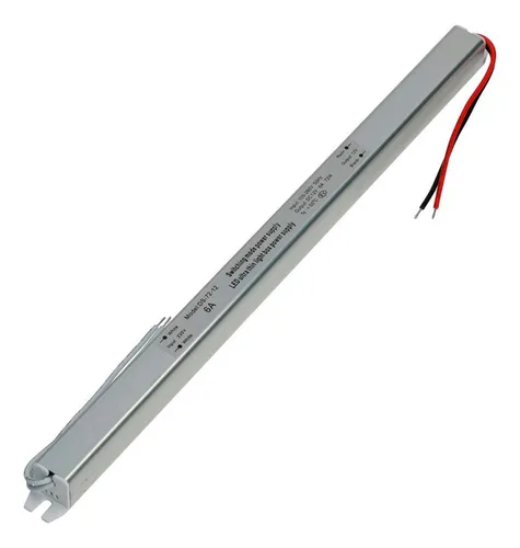 [DS7212] FUENTE SWITCHING ULTRA SLIM 12V 6A 72W (220X150MM)