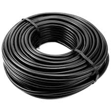 [CF401] CABLE UNIPOLAR 4mm NEGRA ANTILLAMA MARCA PROPIA