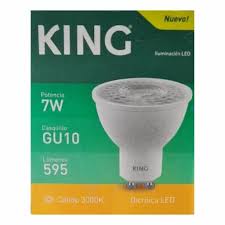 [KDL7W38D] Lámpara Dicroica Eco 7w King