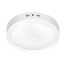 [KRPP18WW] Panel Plafón King Redondo De 18w Luz CALIDA 3000k 220v PVC