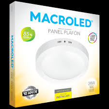 [PR18C] PLAFON LED 18W 1070Lm MACROLED REDONDO CALIDO